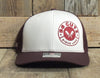 56 Cutz Hat White/Maroon